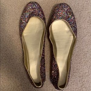Women’s sparkly Nine West flats
